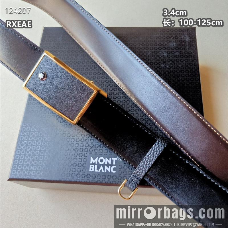Montlanc belt 34mmX100-125cm 8L10