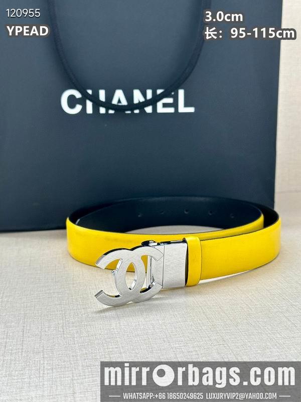 Chanel belt 30mmX95-115cm 8L072003