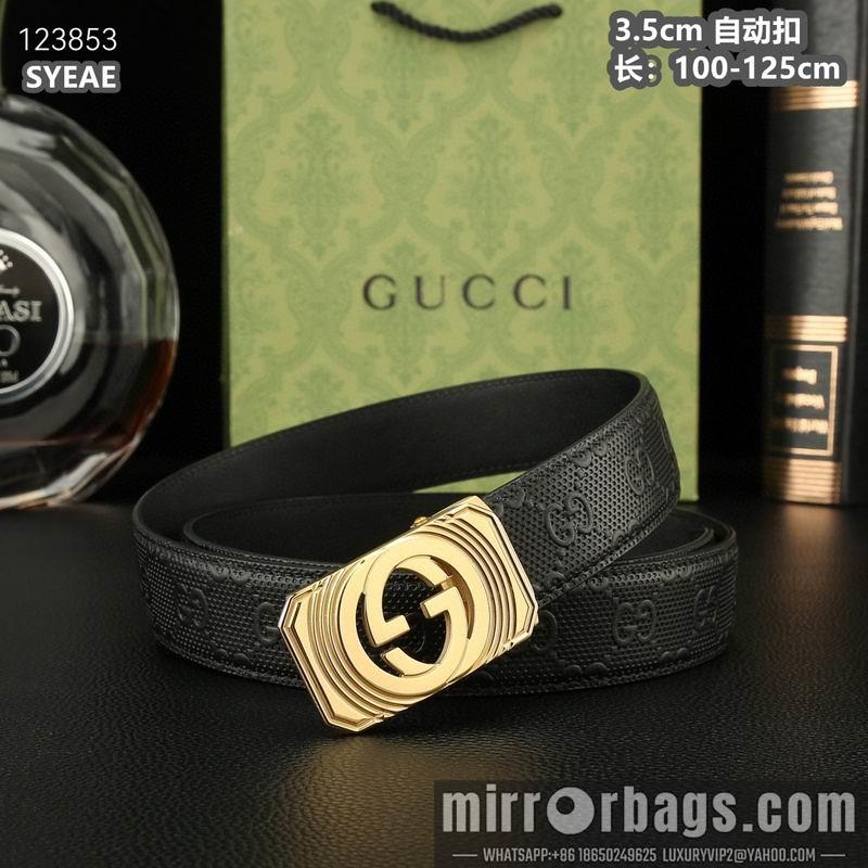 Gucci belt 35mmX100-125cm 8L40