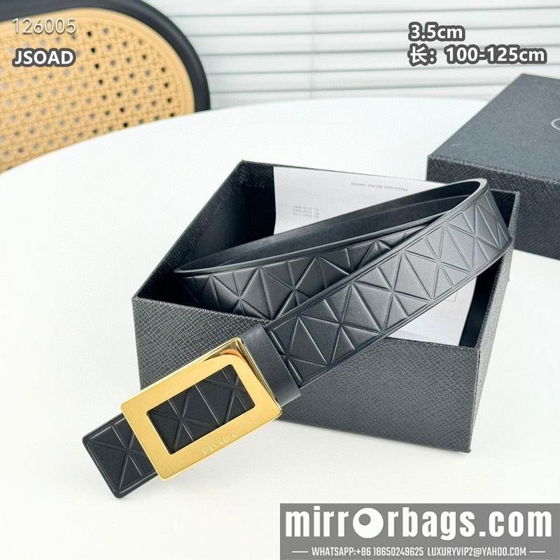 Prada belt 35mmX100-125cm 8L35