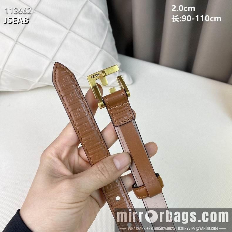Fendi Belt 20mmX90-110cm 8L08