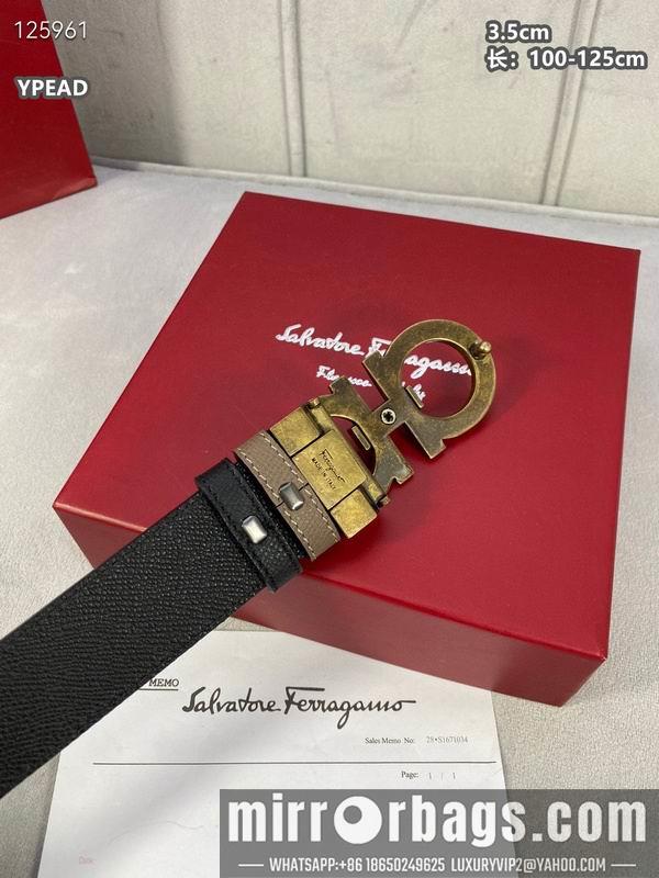 Ferragamo belt 35mmX100-125cm 8L22