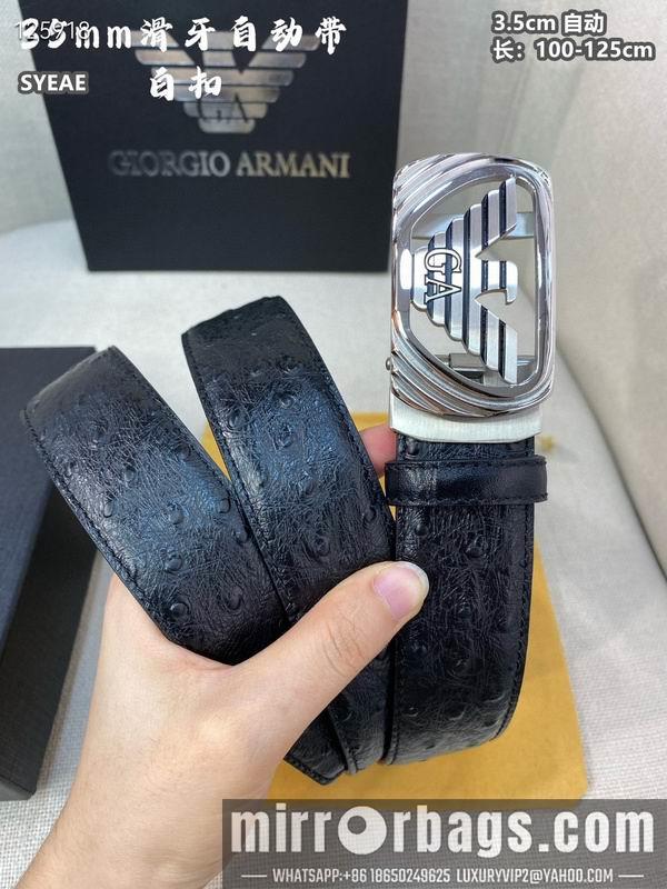 Armani belt 35mmX100-125cm 8L06