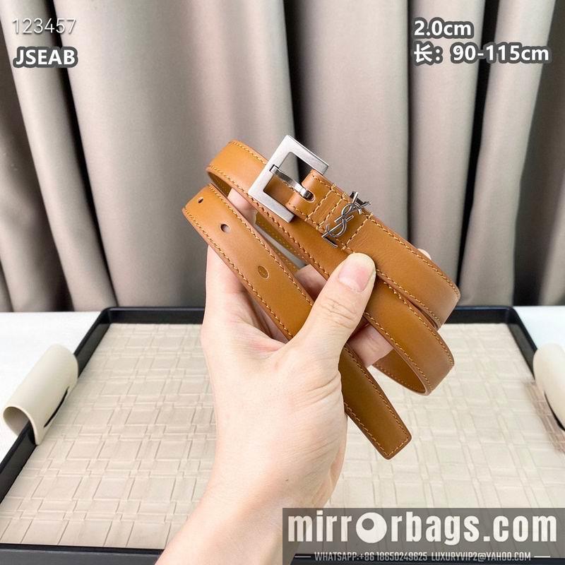 YSL belt 20mmX90-115cm 8L05