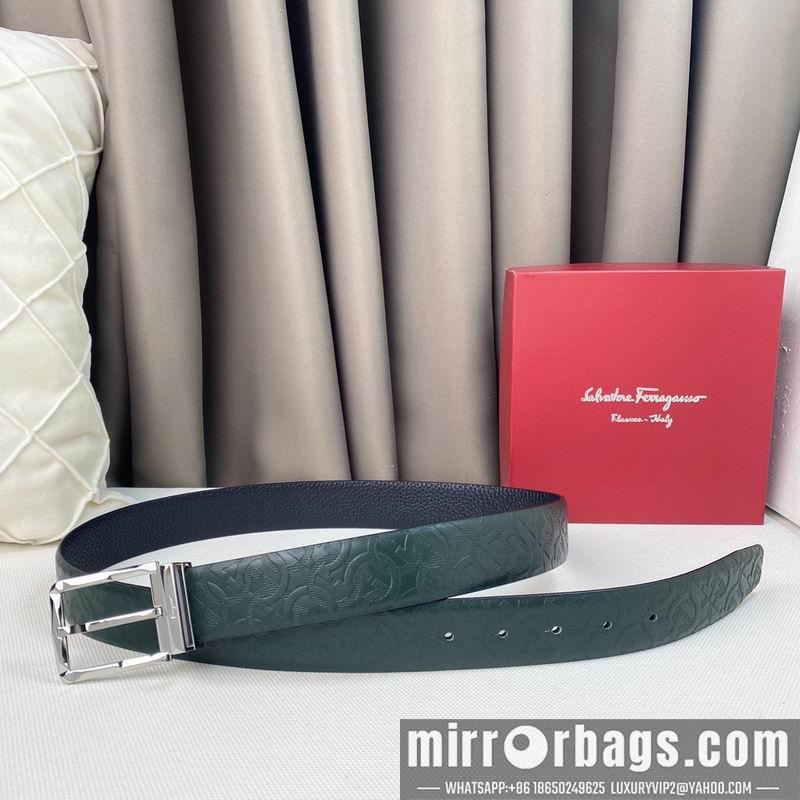 Ferragamo belt 35mmX95-125cm 7D21