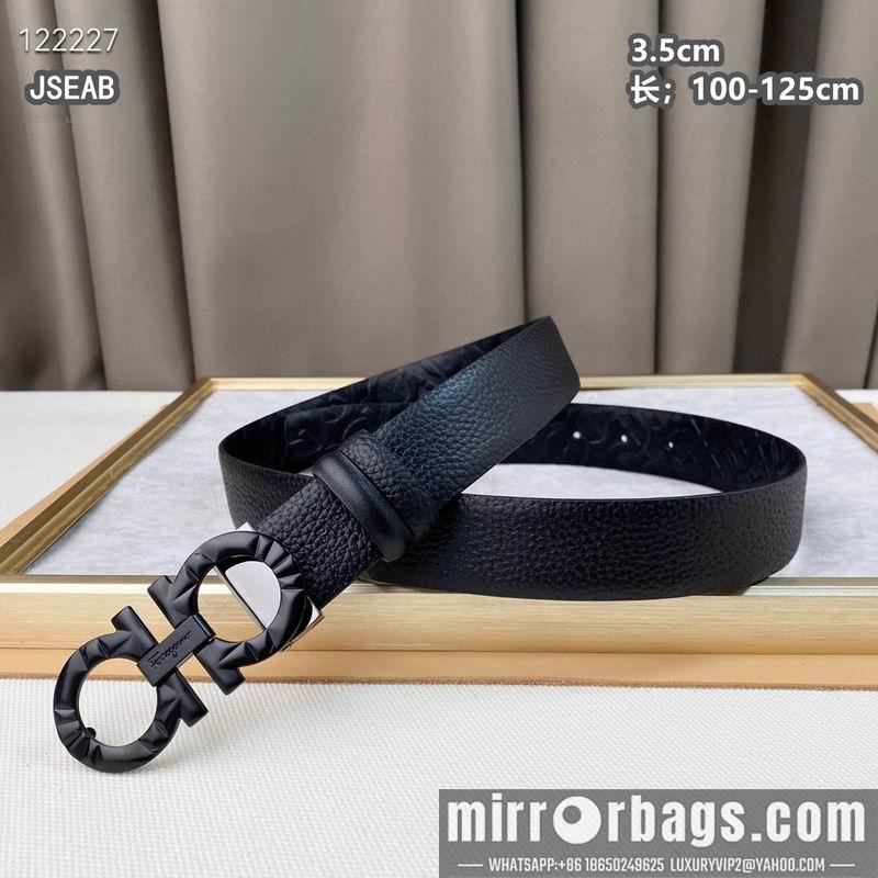 Ferragamo belt 35mmX100-125cm 8L77