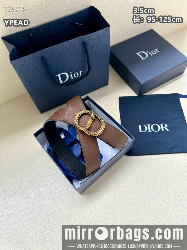Dior belt 35mmX95-125cm 8L20