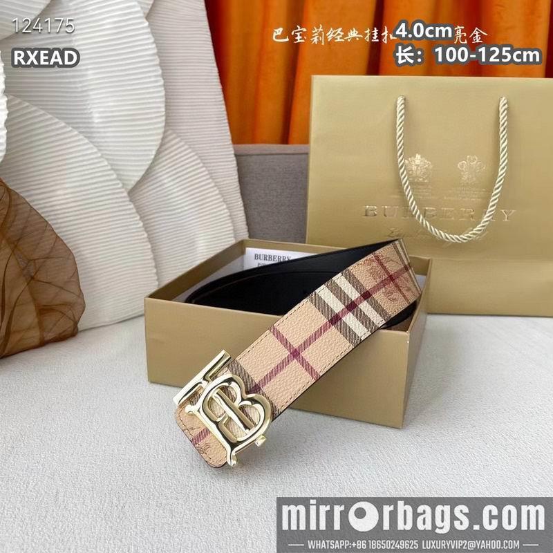 Burberry belt 40mmX100-125cm 8L07