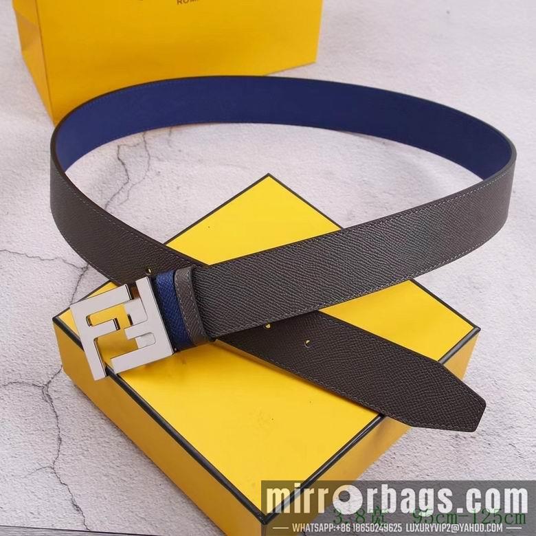 Fendi Belt 38mmX95-125cm 7D92