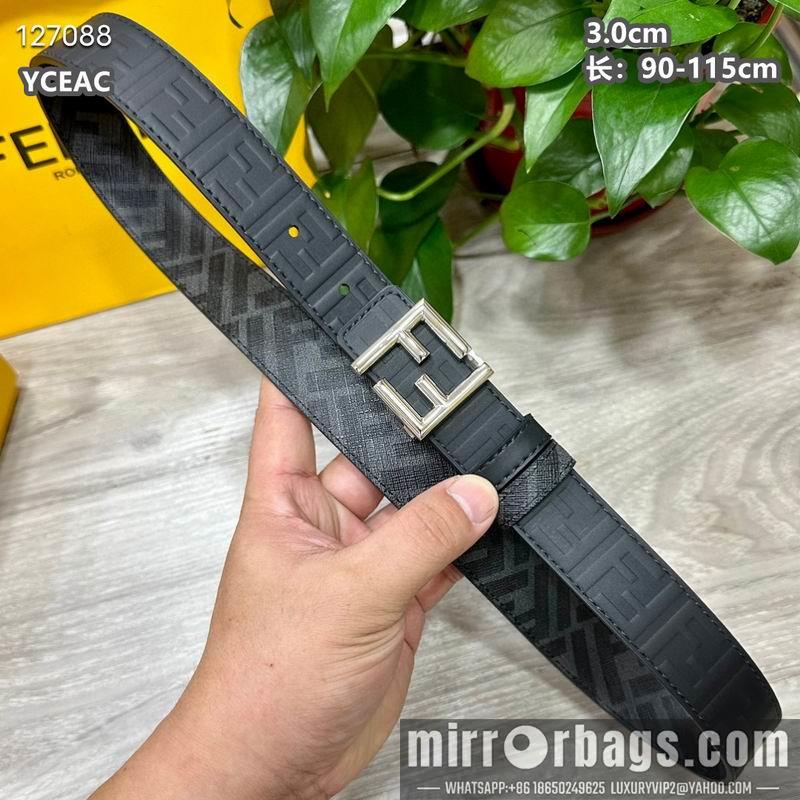Fendi belt 30mmX90-115cm 8L24