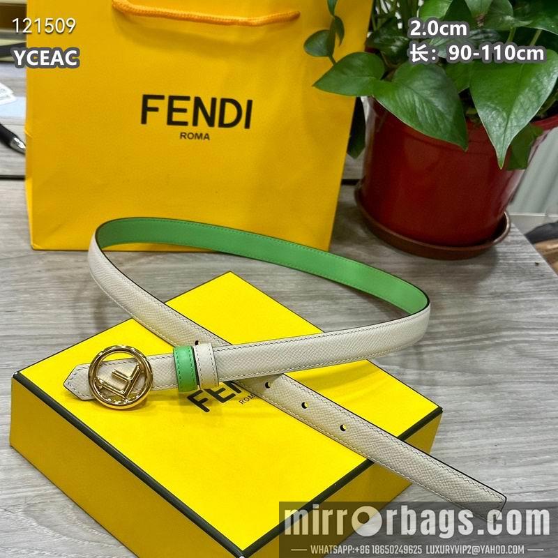 Fendi belt 20mmX90-110cm 8L17