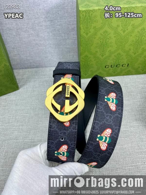 Gucci belt 40mmX95-125cm 8L109