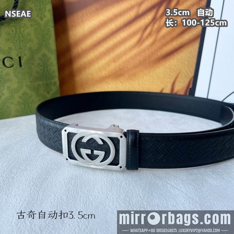 Gucci belt 35mmX100-125cm 8L92