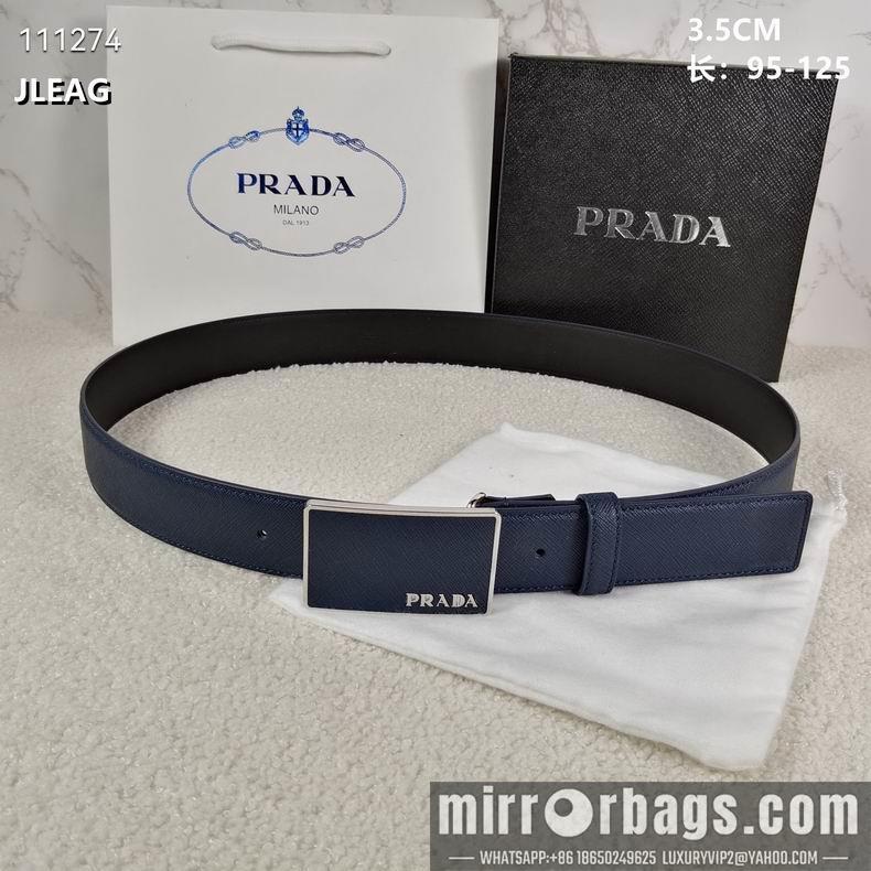 Prada belt 35mmX95-125CM 8L09