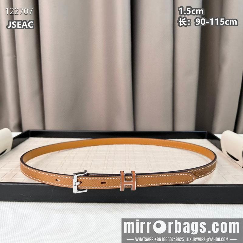 Hermes belt 15mmX90-115cm 8L04