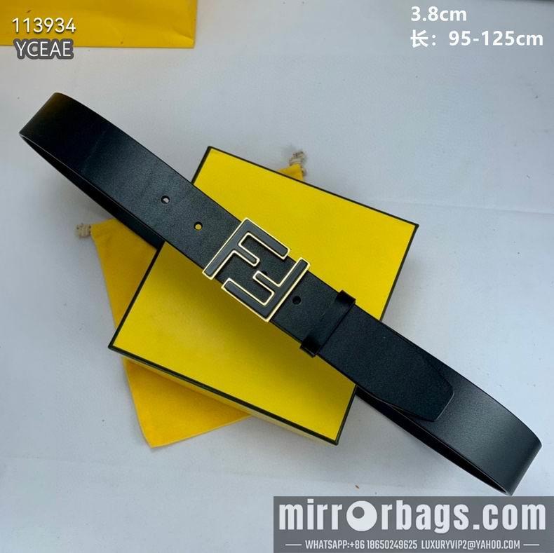 Fendi Belt 38mmX95-125cm 8L04
