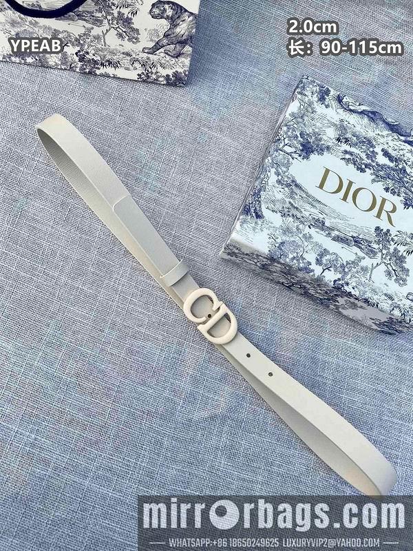 Dior belt 20mmX90-115cm 8L23