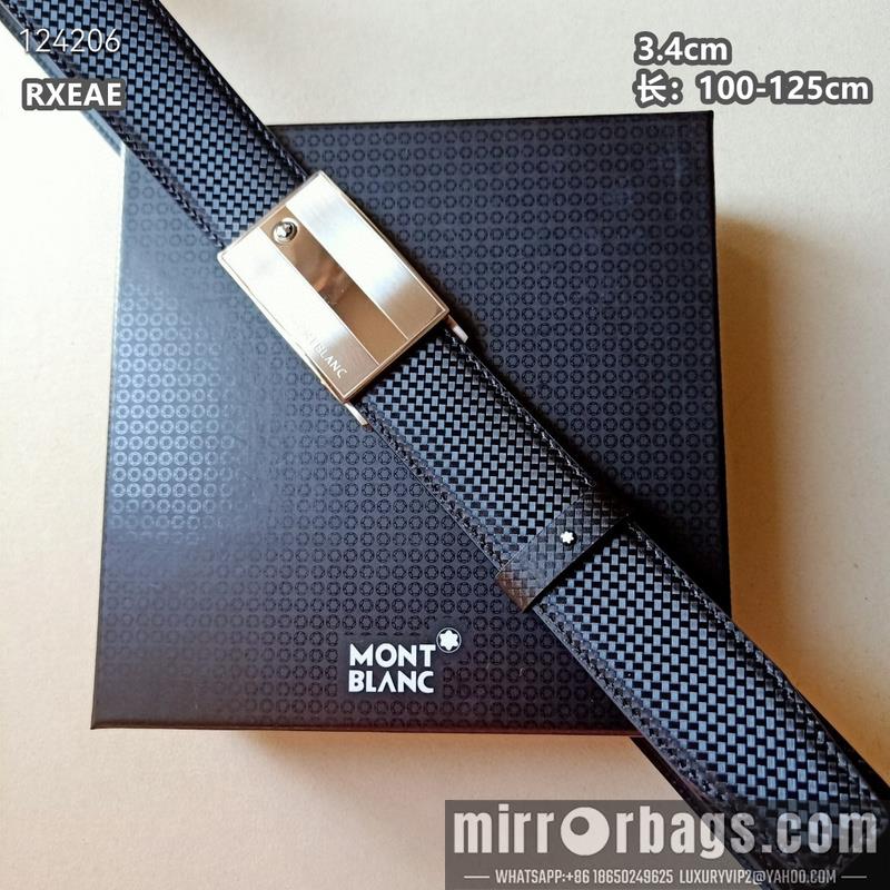 Montlanc belt 34mmX100-125cm 8L11