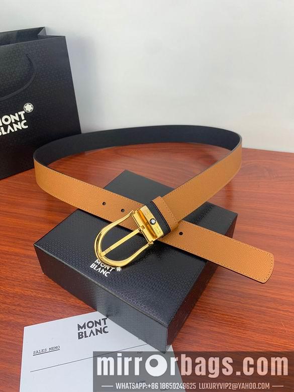 Montblanc Belt 34mmX95-125CM 7D13