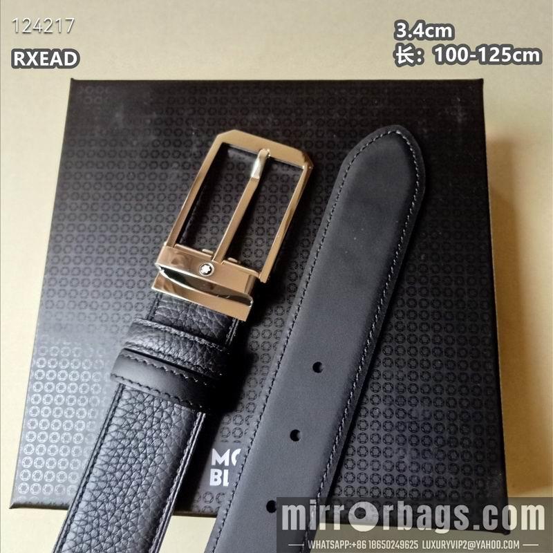 Montblanc belt 34mmX100-125cm 8L05