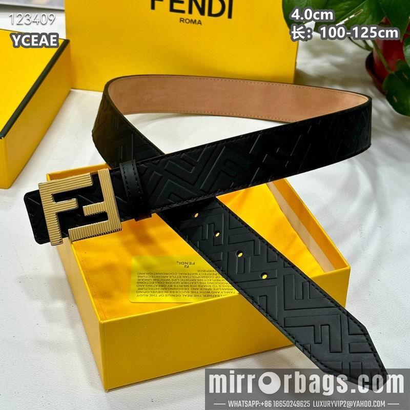 Fendi belt 40mmX100-125cm 8L36