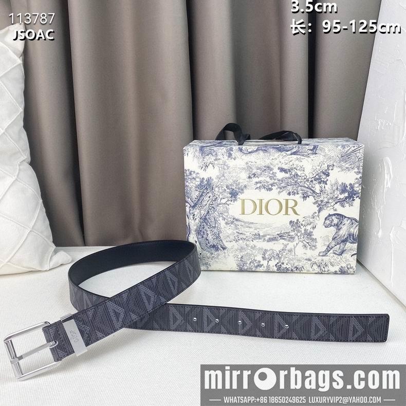 Dior Belt 35mm 95-125cm 8L13