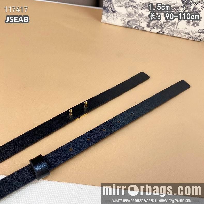 Dior belt 15mmX90-110cm 8L01