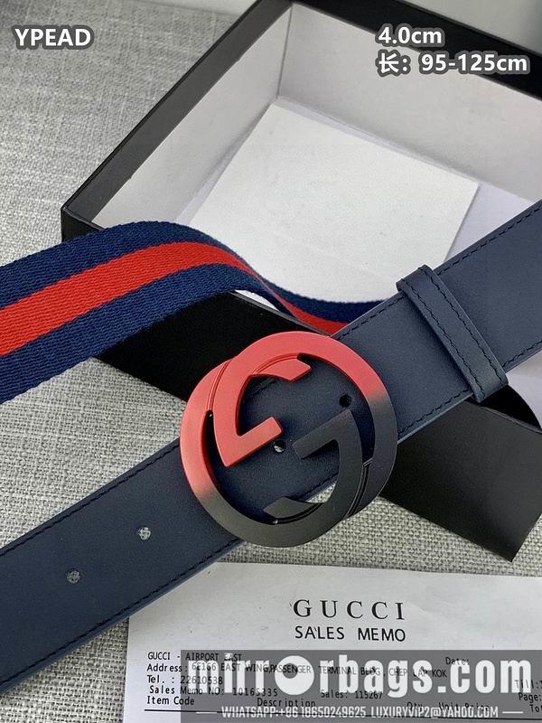 Gucci belt 40mmX95-125cm 8L08