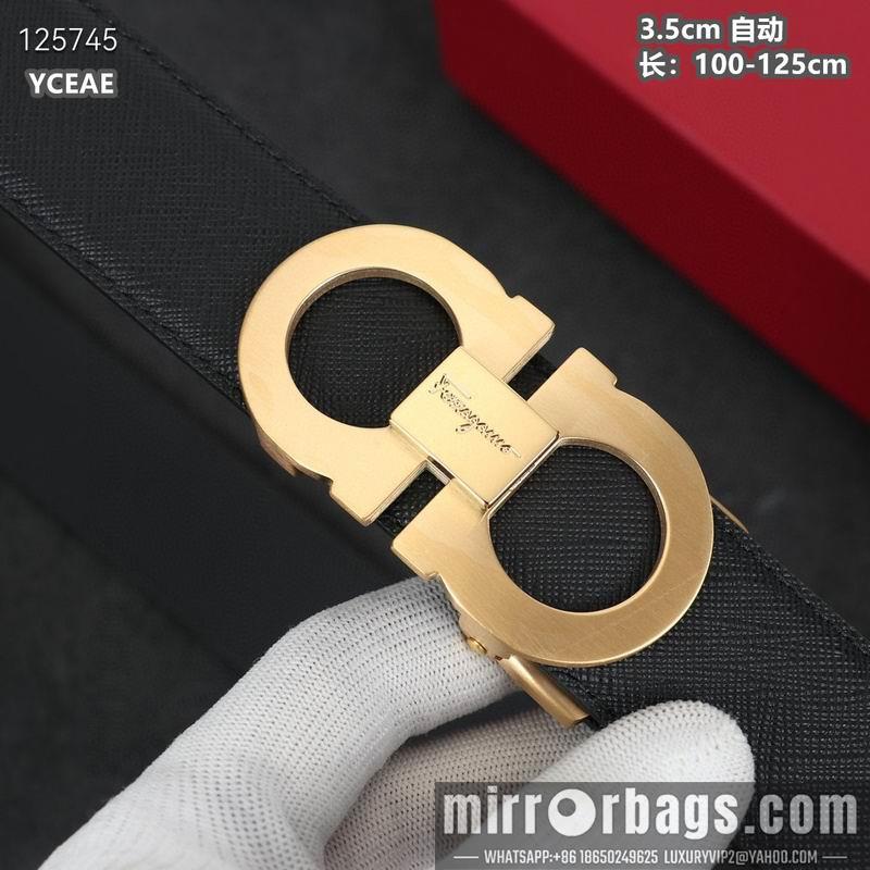 Ferragamo belt 35mmX100-125cm 8L02