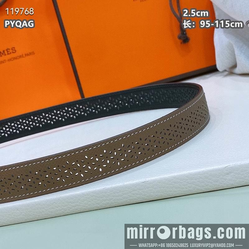 Hermes belt 25mmX95-115cm 8L040801