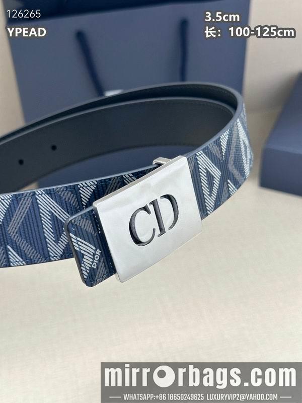 Dior belt 35mmX100-125cm 8L28