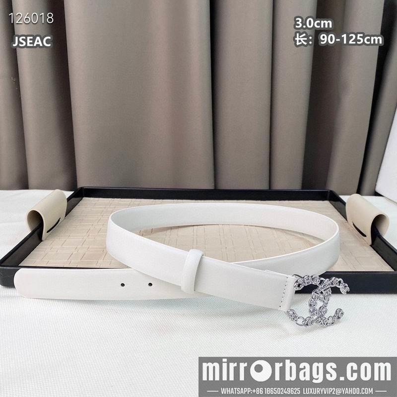 Chanel belt 30mmX90-125cm 8L19