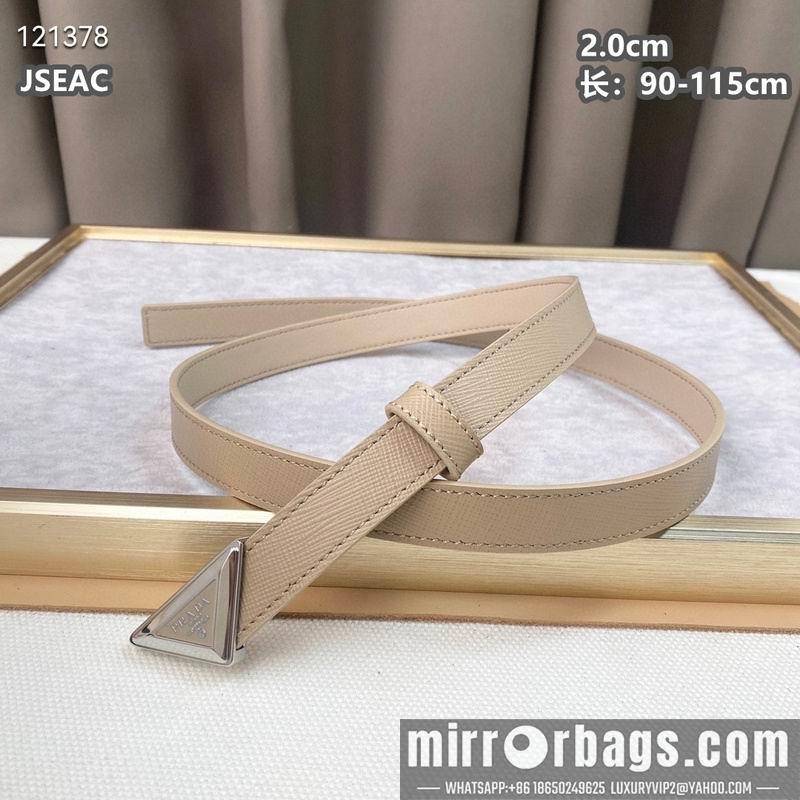 Prada belt 20mmX90-115cm 8L04