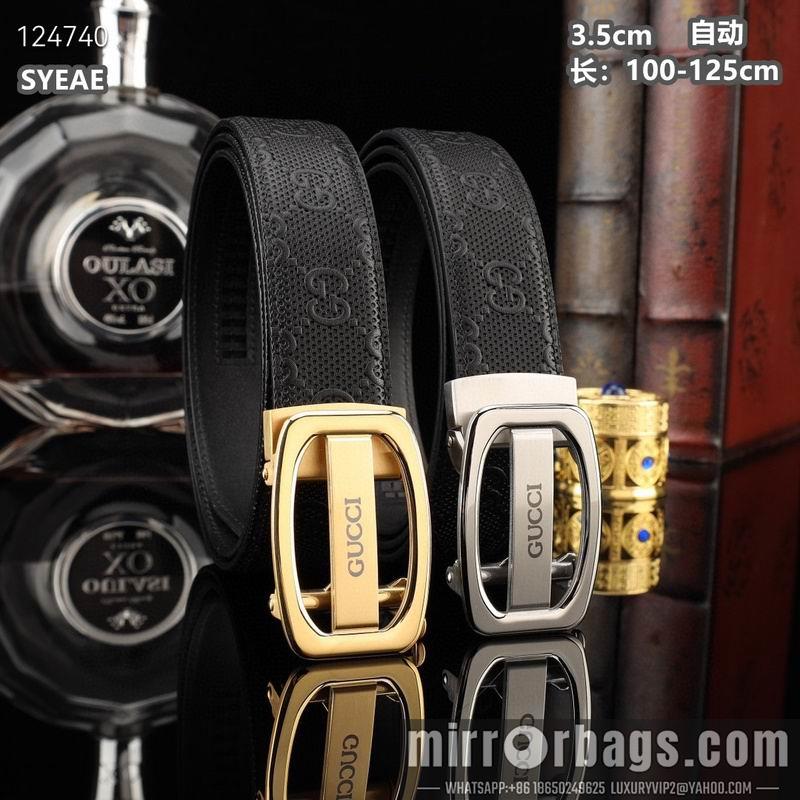 Gucci belt 35mmX100-125cm 8L33