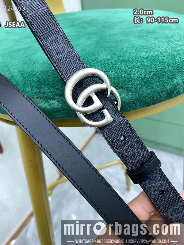 Gucci belt 20mmX90-115cm 8L22