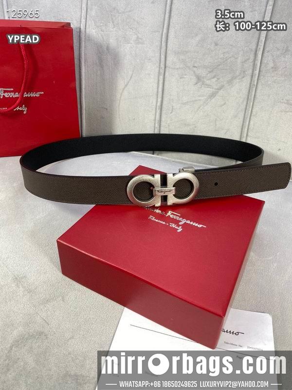 Ferragamo belt 35mmX100-125cm 8L22