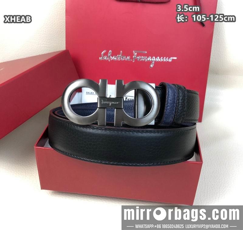 Ferragamo belt 35mmX105-125cm 8L126
