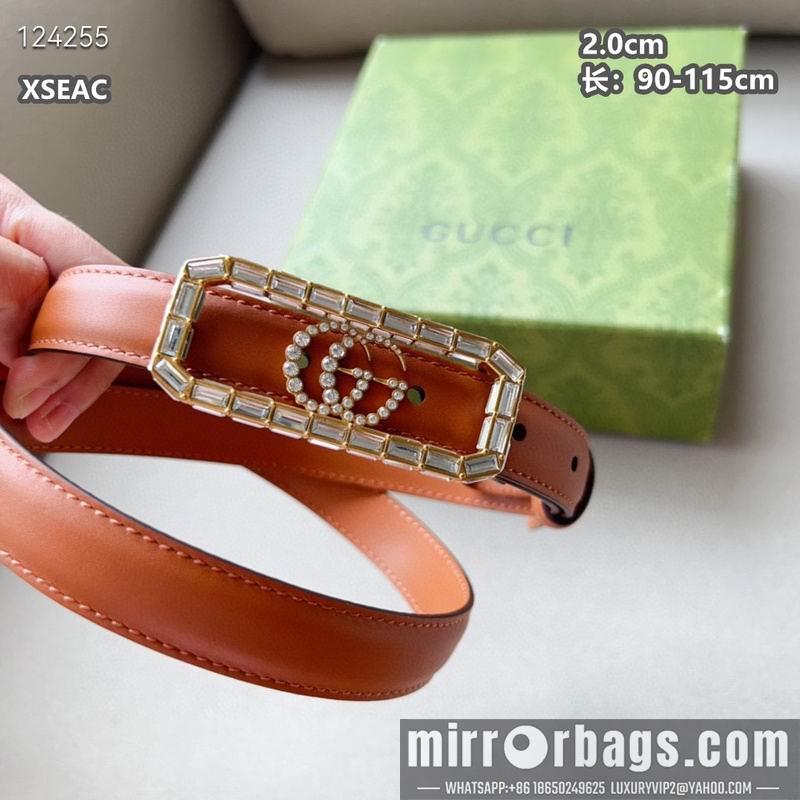 Gucci belt 20mmX90-115cm 8L17