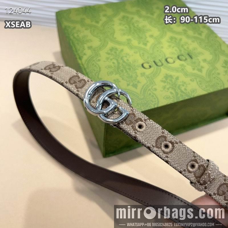Gucci belt 20mmX90-115cm 8L21