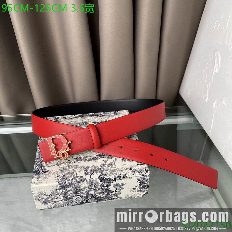 Dior belt 35mmX95-125cm 7D14