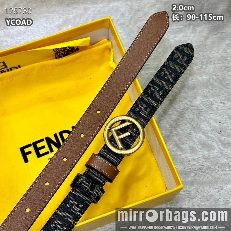 Fendi belt 20mmX90-115cm 8L18