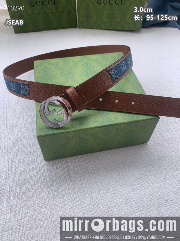 Gucci belt 30mmX95-125cm 8L17
