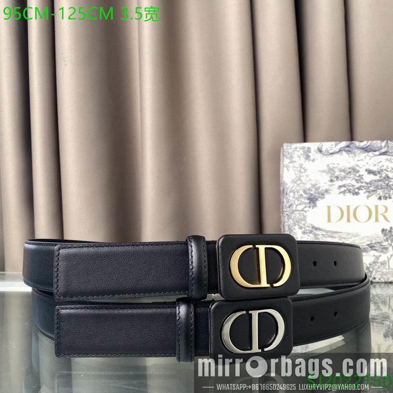 Dior belt 35mmX95-125cm 7D10