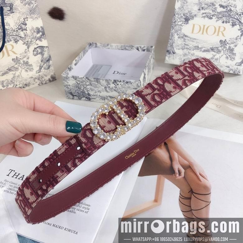 Dior Belt 30mmX95-110cm 7d05