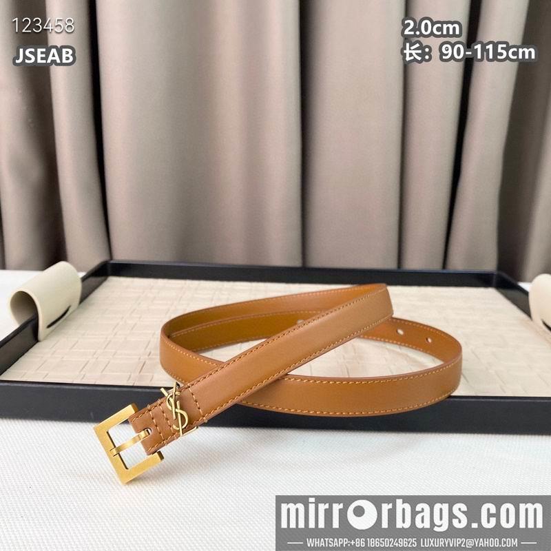 YSL belt 20mmX90-115cm 8L05