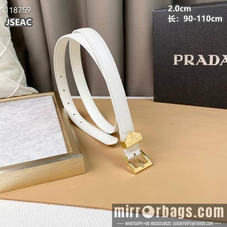 Prada belt 20mmX90-110cm 8L02