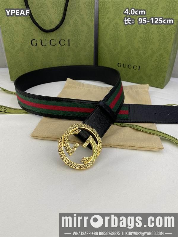 Gucci belt 40mmX95-125cm 8L15