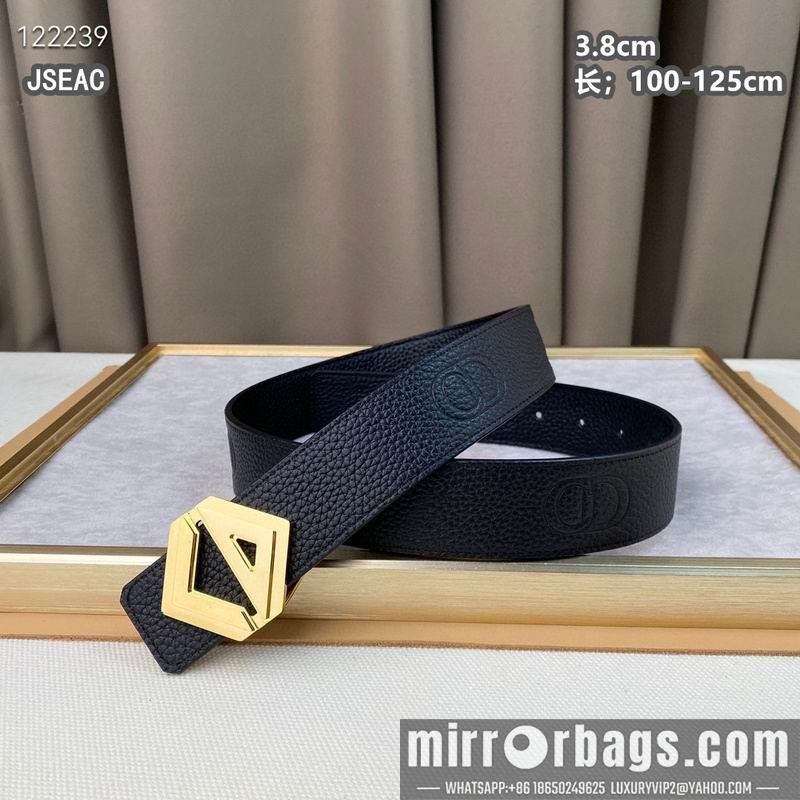 Dior belt 38mmX100-125cm 8L08
