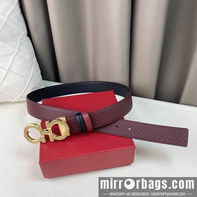 Ferragamo belt 35mmX95-125cm 7D07