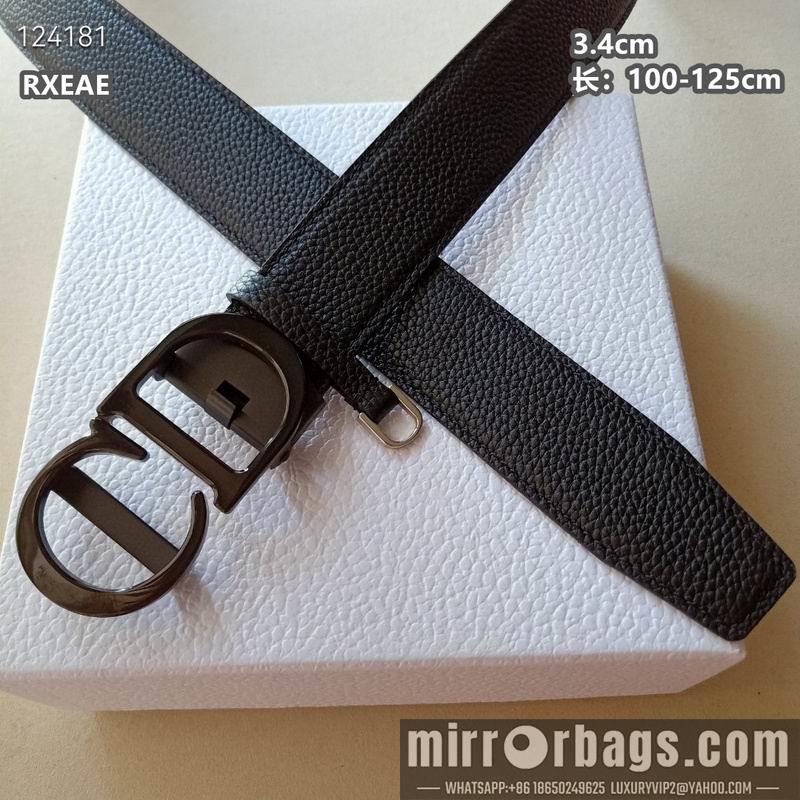 Dior belt 34mmX100-125cm 8L04